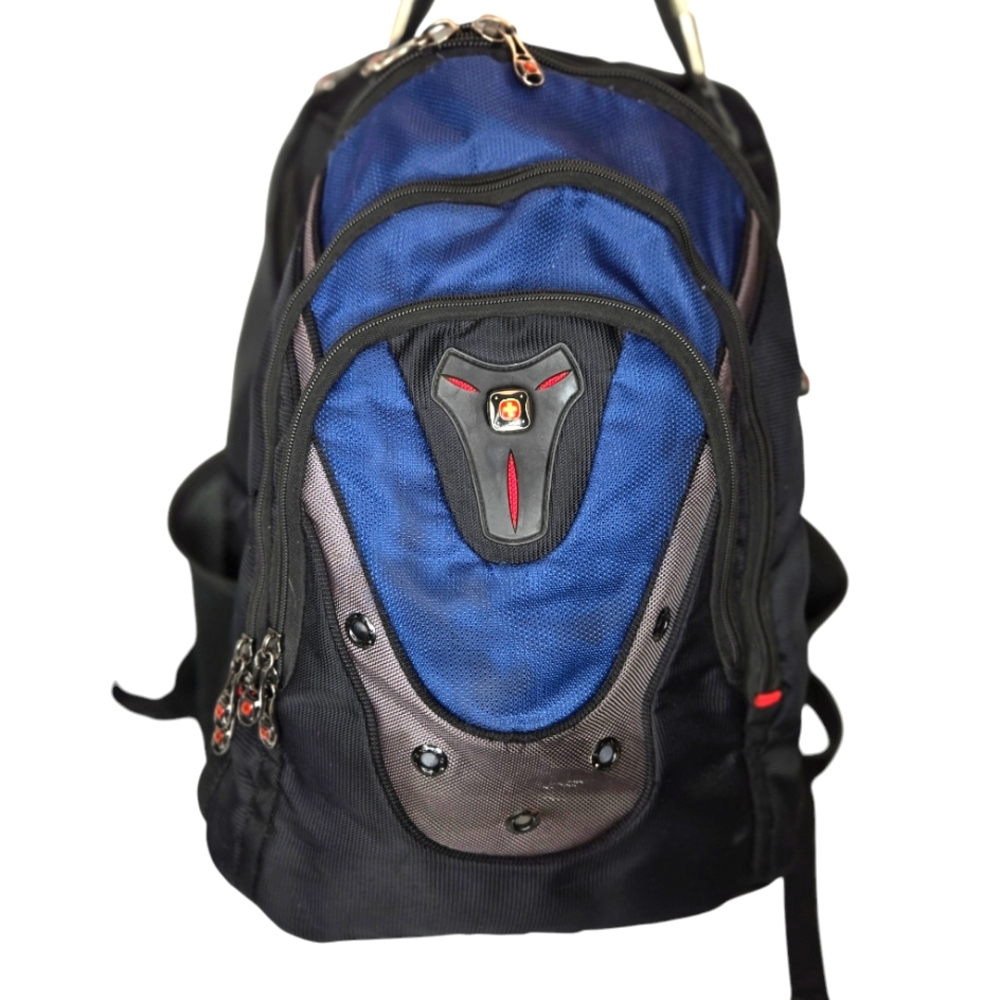 ``B25799 Gray Black & Blue SWISSGEAR by Wenger Large Backpack